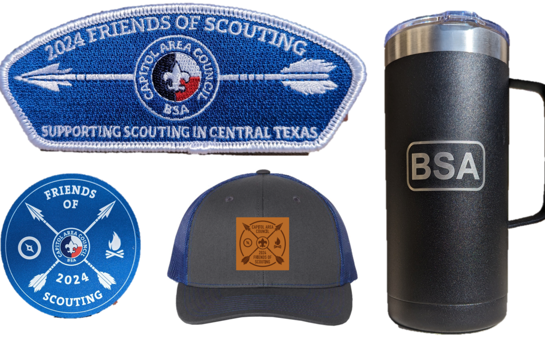 Cool New Thank You Items Exclusively for our Friends of Scouting!