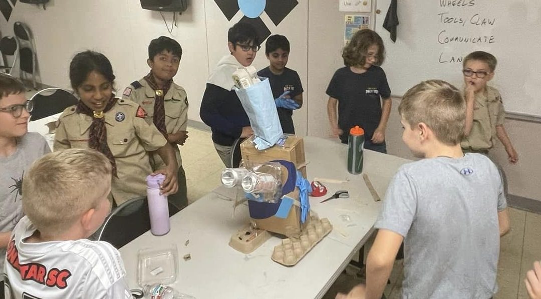 Pack 170 Mission to Mars: The S.T.E.M. is Strong in this Pack